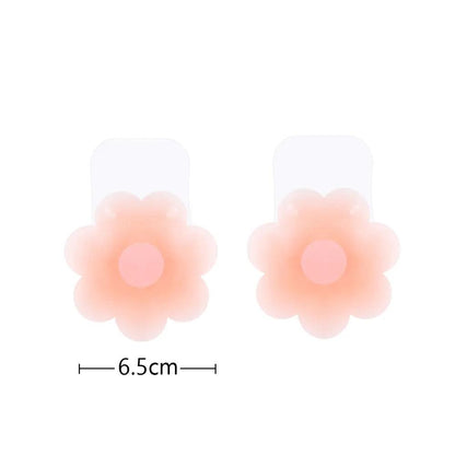 1pair Silicone Nipple Cover Lift Up Bra Sticker Adhesive Invisible Bra