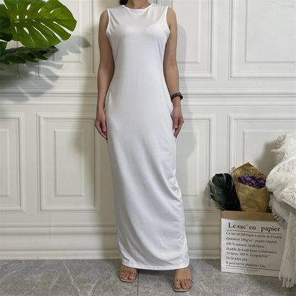 Basics Long Under Abaya Kaftan Dress