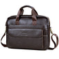 Business Genuine Leather Laptop Bag