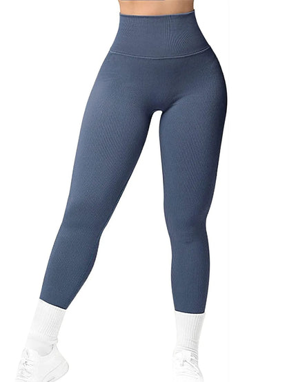 Seamless High Waist Push Up Yoga Pants Gym Fitness Leggings