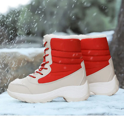 Winter Ankle Platform Snow Light Boots