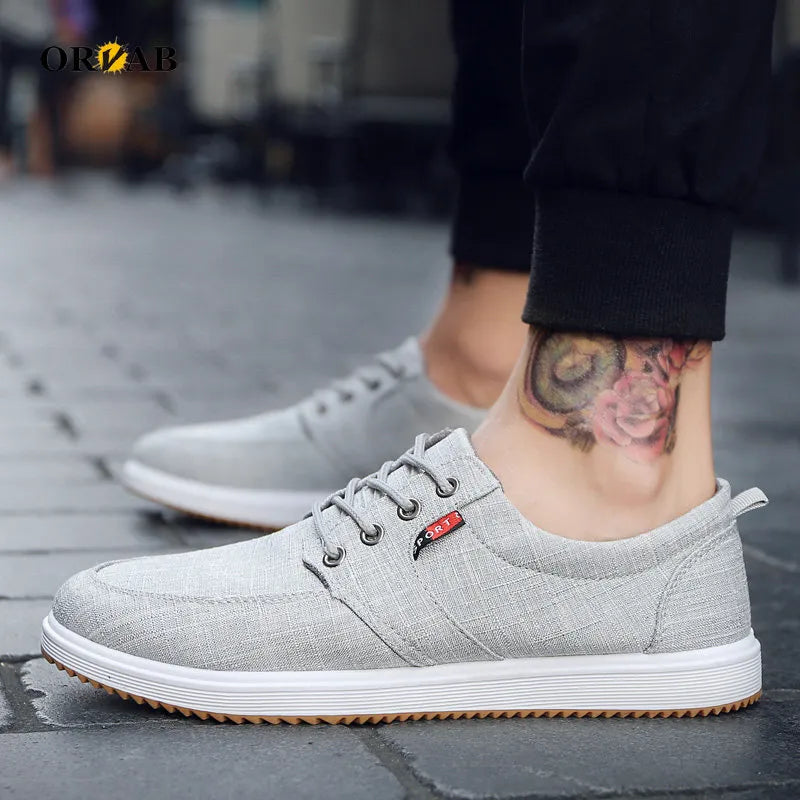 Men Breathable Casual Soft Flat Shoes