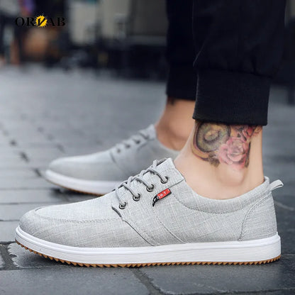 Men Breathable Casual Soft Flat Shoes