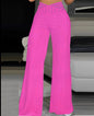 Elegant High Waist Wide Leg Bootcut Pants