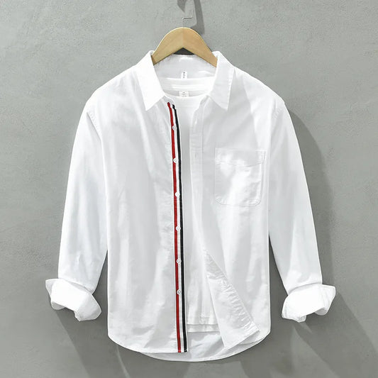 Long-sleeved Men's Casual Loose Stylish Shirt