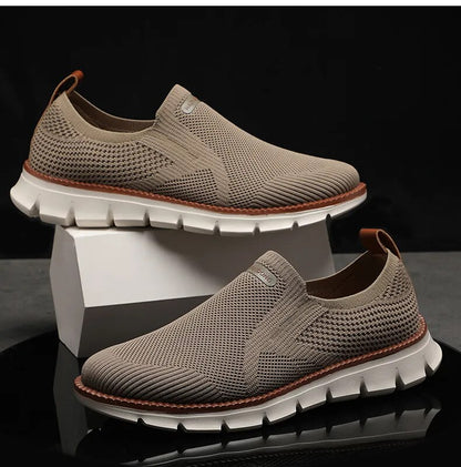 Men Slip On Mesh Breathable Loafers Sneakers Plus Sizes Available