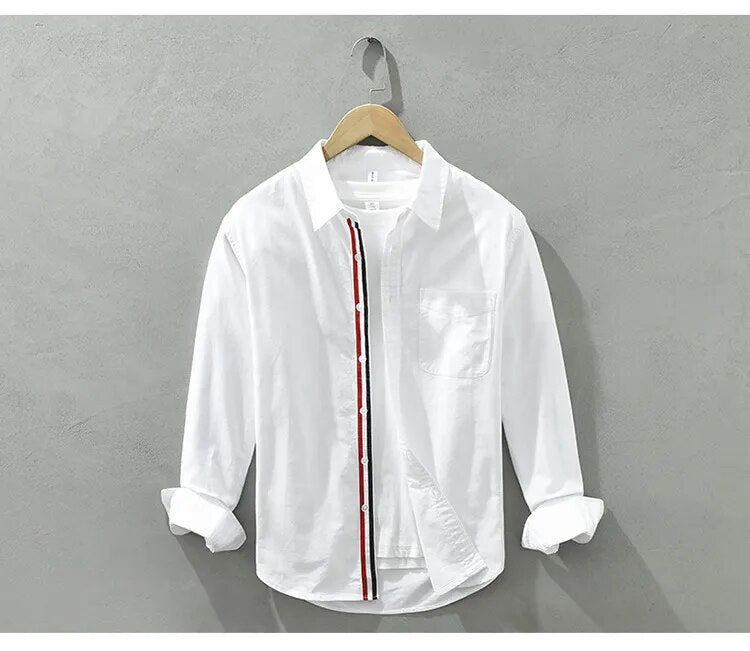 Long-sleeved Men's Casual Loose Stylish Shirt