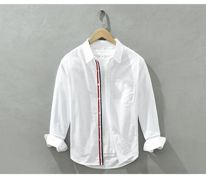 Long-sleeved Men's Casual Loose Stylish Shirt