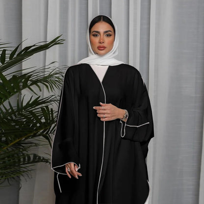 Abaya Dress 2 Piece Set Saudi Style Kaftan