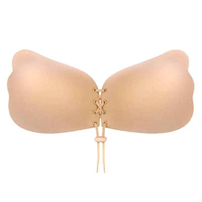 Invisible Nude Bra Push Up Chest Pasty Invisible Mango Silicone Chest