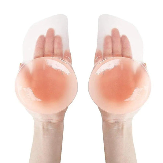 1pair Silicone Nipple Cover Lift Up Bra Sticker Adhesive Invisible Bra