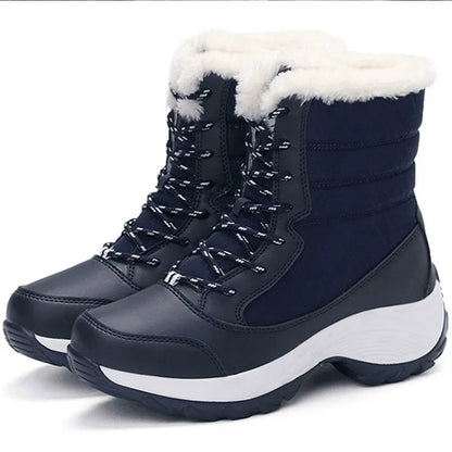 Winter Ankle Platform Snow Light Boots