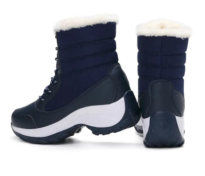 Winter Ankle Platform Snow Light Boots