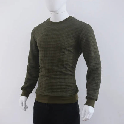 Men's round neck cotton casual sweaters