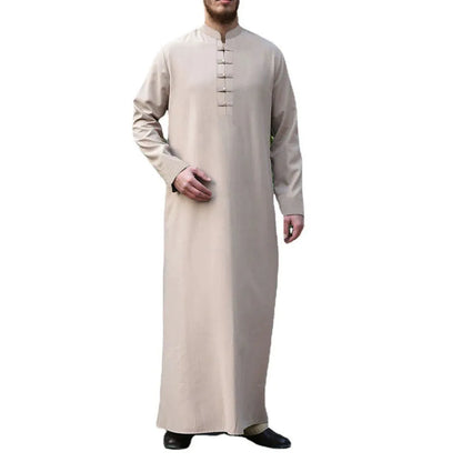 Men Jubba Thobe Saudi Style Qamis Shalwar