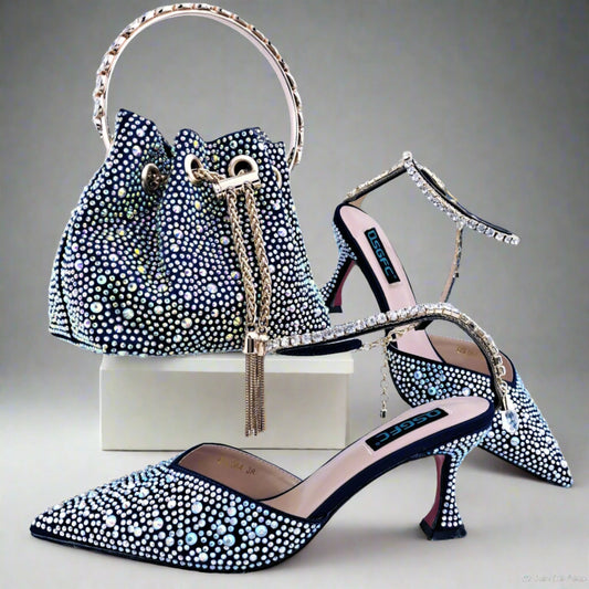 QSGFC Pointy Shoes Crystal Diamond