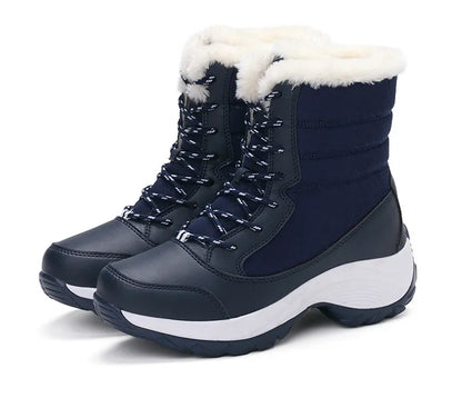 Winter Ankle Platform Snow Light Boots