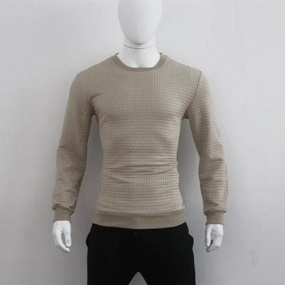 Men's round neck cotton casual sweaters