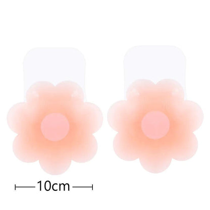 1pair Silicone Nipple Cover Lift Up Bra Sticker Adhesive Invisible Bra