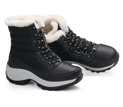 Winter Ankle Platform Snow Light Boots