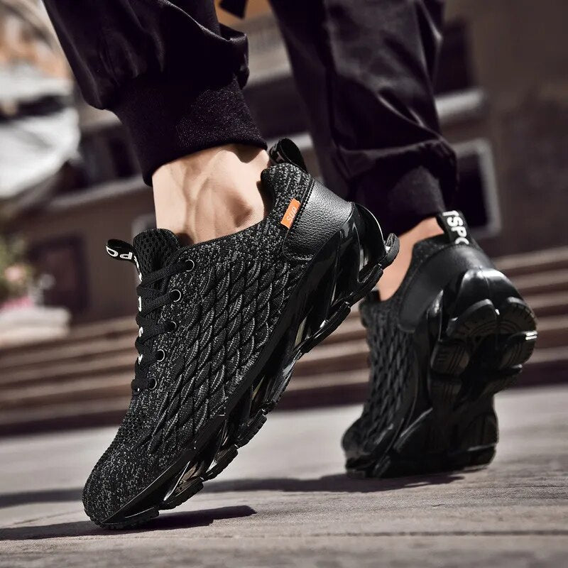 Men Casual Sports Mesh Running Lace-Up shoes