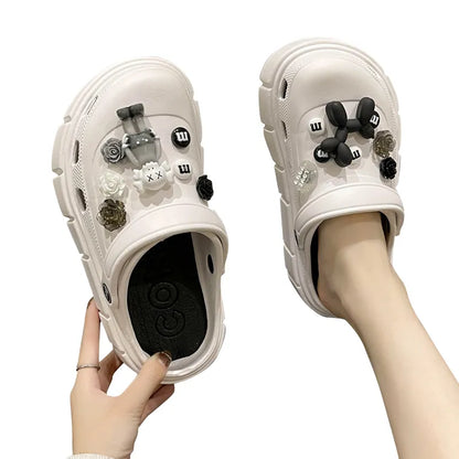 Women Platform Clogs Light Non-slip