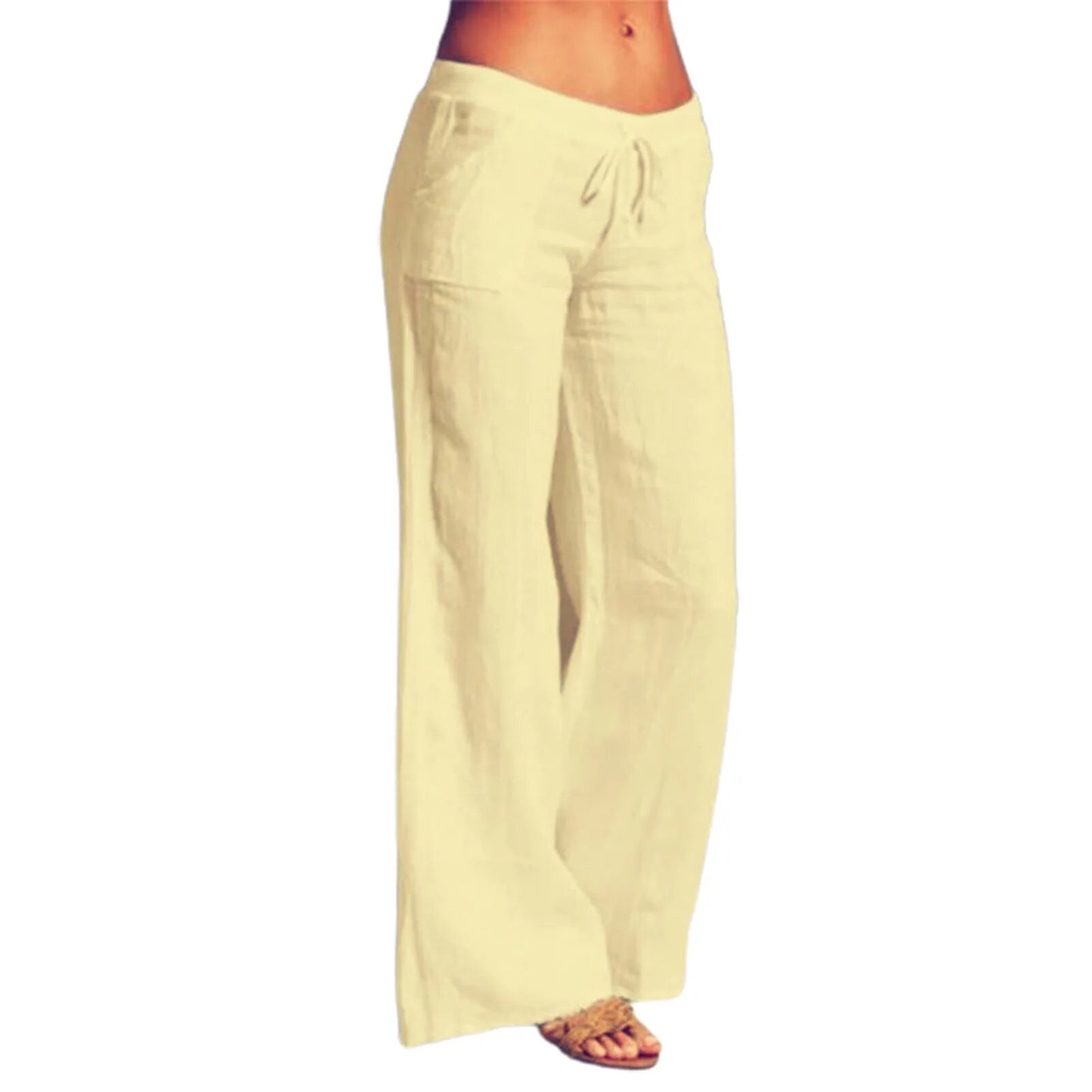 Cargo Thick Elastic Wide Leg & Straight Sweatpants