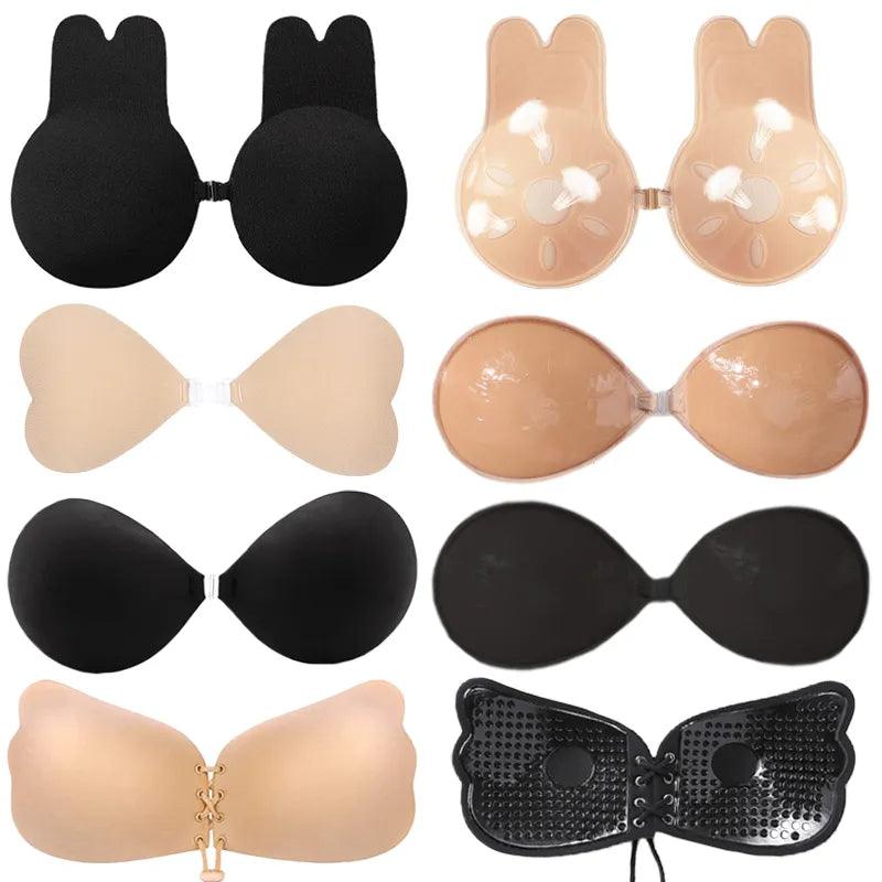 Invisible Nude Bra Push Up Chest Pasty Invisible Mango Silicone Chest