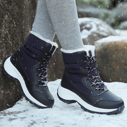 Winter Ankle Platform Snow Light Boots