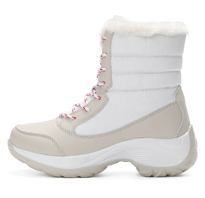 Winter Ankle Platform Snow Light Boots