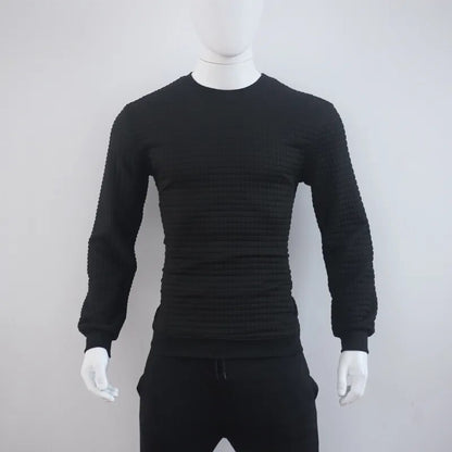 Men's round neck cotton casual sweaters