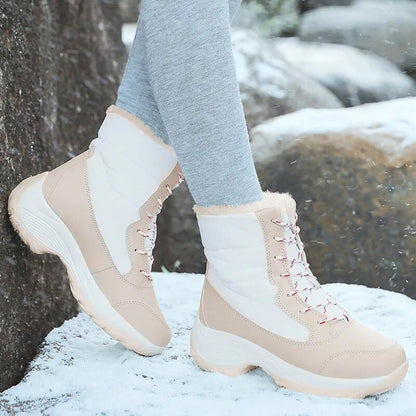 Winter Ankle Platform Snow Light Boots