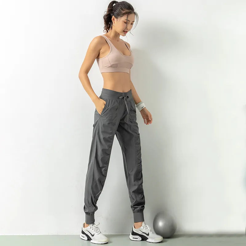 Jogger running two side pockets sweatpants