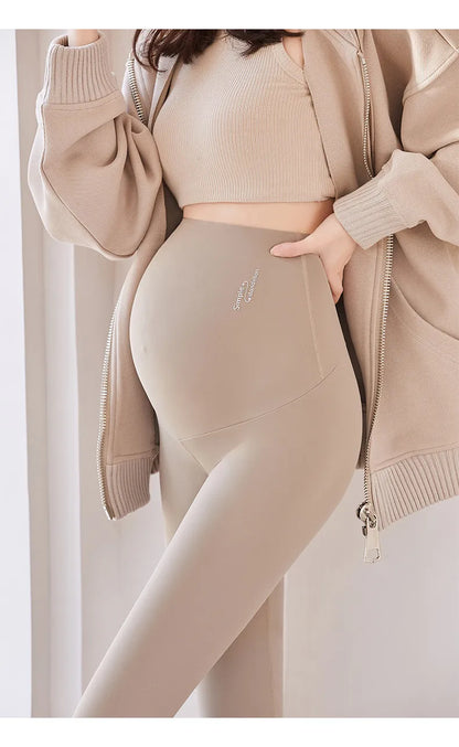 High Waist pregnancy Leggings Skinny Maternity clothes