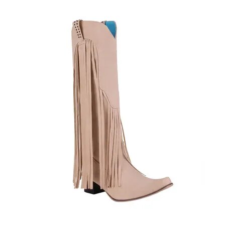 Women Classic High Knee Zipper Boots