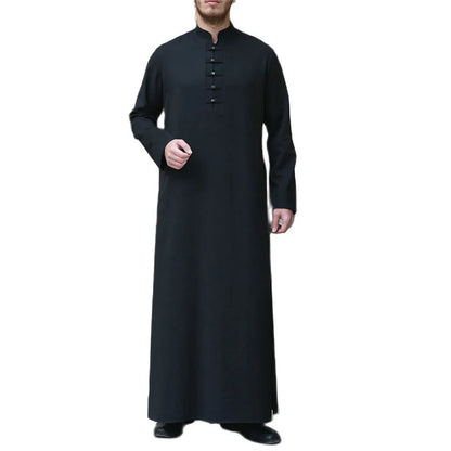 Men Jubba Thobe Saudi Style Qamis Shalwar