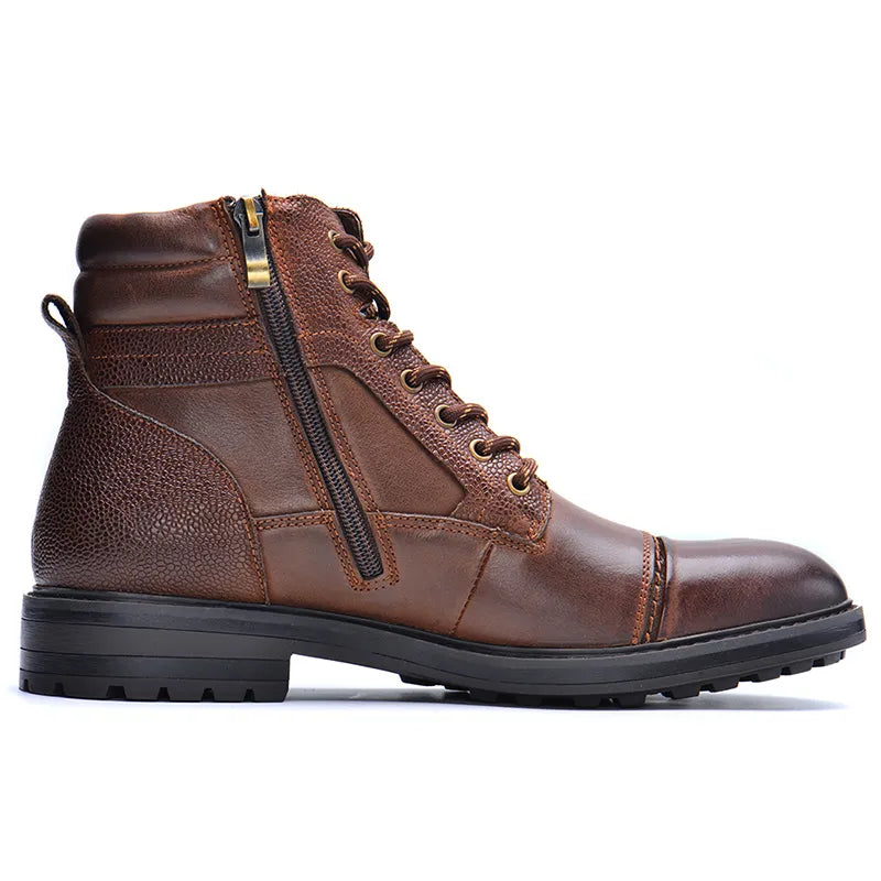 Classy Winter Men Boots Cow Leather