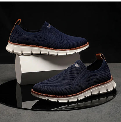 Men Slip On Mesh Breathable Loafers Sneakers Plus Sizes Available