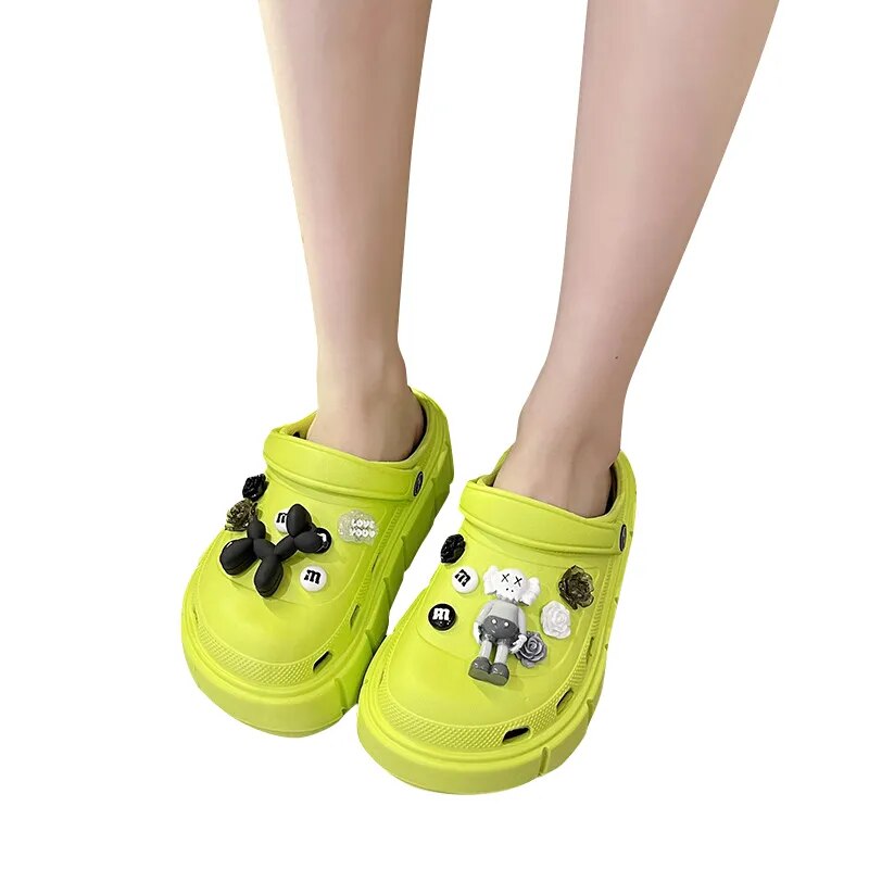 Women Platform Clogs Light Non-slip