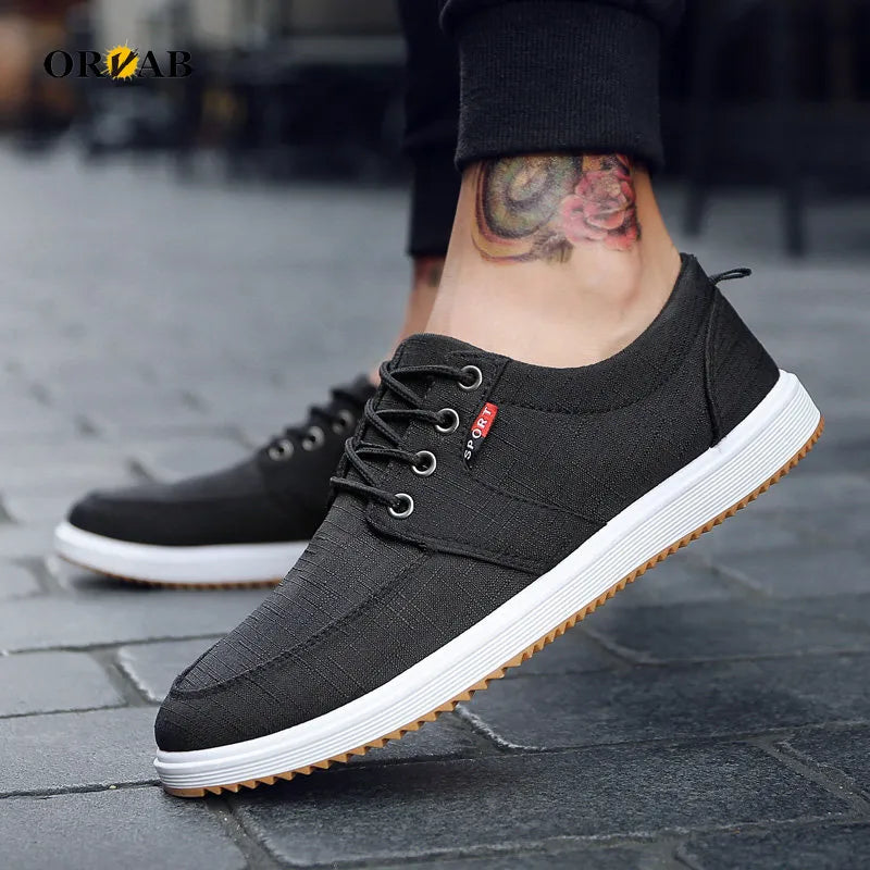 Men Breathable Casual Soft Flat Shoes