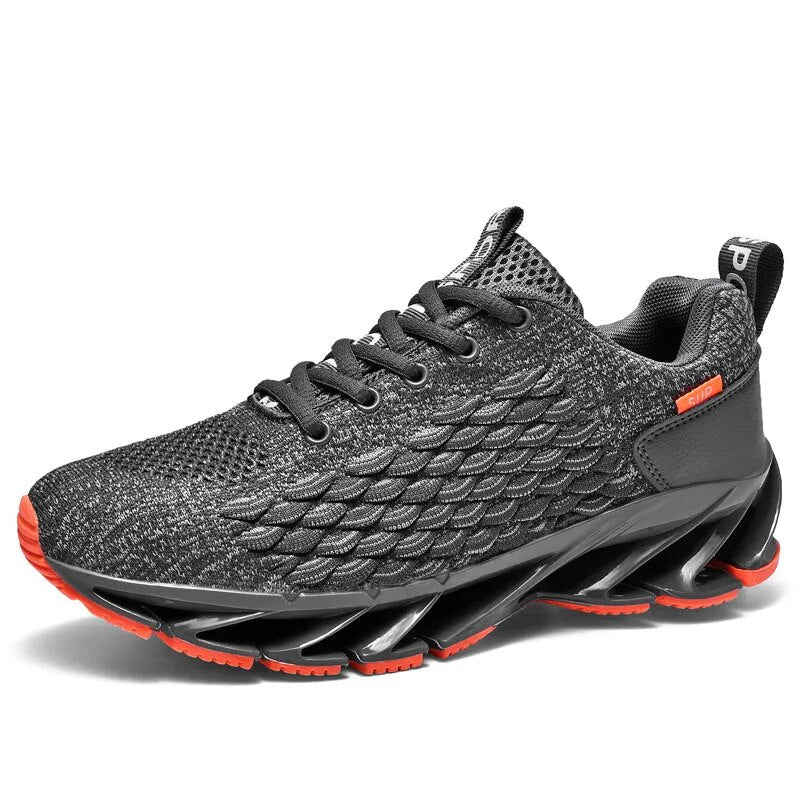 Men Casual Sports Mesh Running Lace-Up shoes