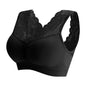 Seamless Wire Free Push Up Lace Bra With Pads