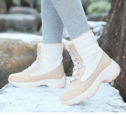 Winter Ankle Platform Snow Light Boots