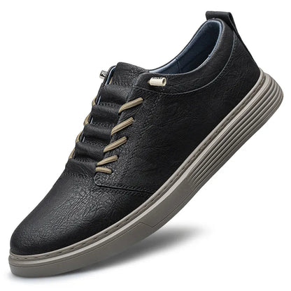 Leather Casual Oxford walking men shoes