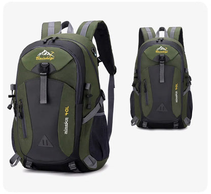 Backpack Nylon Waterproof Casual Travel Backpack Hiking Camping