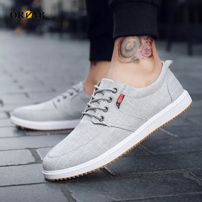 Men Breathable Casual Soft Flat Shoes