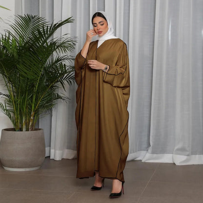 Abaya Dress 2 Piece Set Saudi Style Kaftan