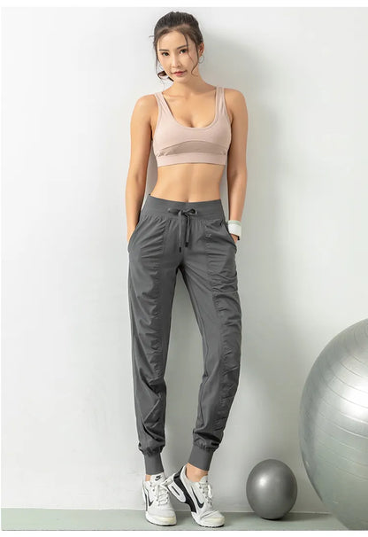 Jogger running two side pockets sweatpants