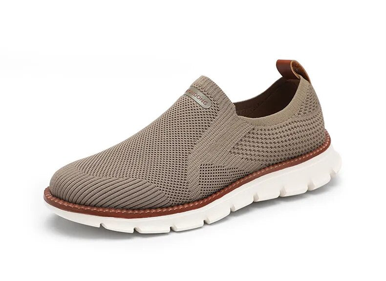 Men Slip On Mesh Breathable Loafers Sneakers Plus Sizes Available