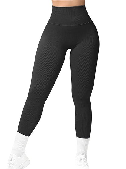 Seamless High Waist Push Up Yoga Pants Gym Fitness Leggings